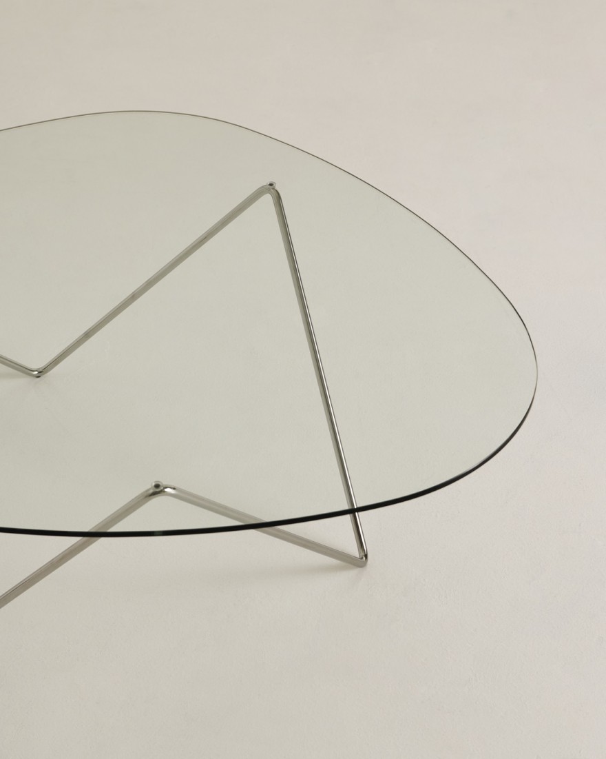 chrome onderstel Pedrera Coffee Table