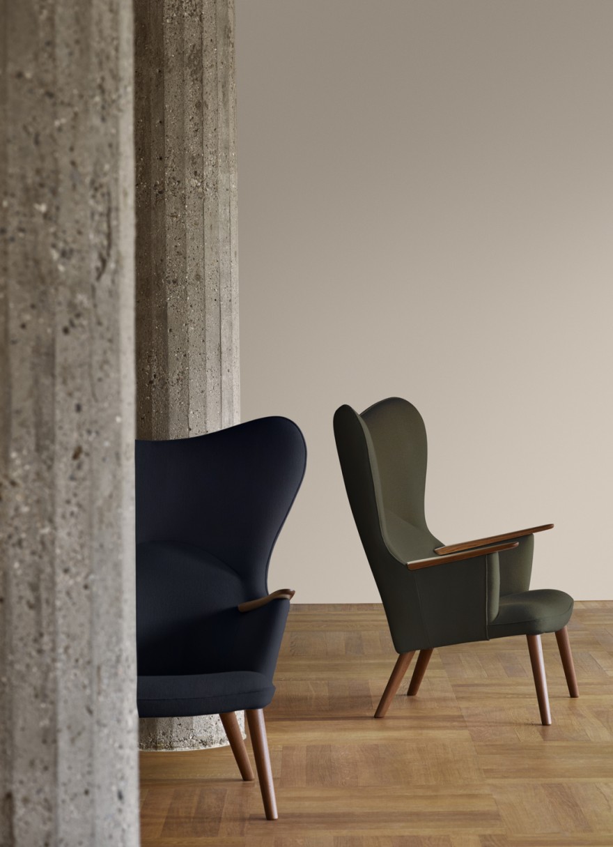 Wegner staat bekend als gepassioneerd door zitcomfort.... 