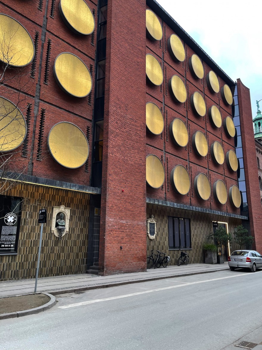 Nog een deel van de gevel Hotel Ottilia, Copenhagen 