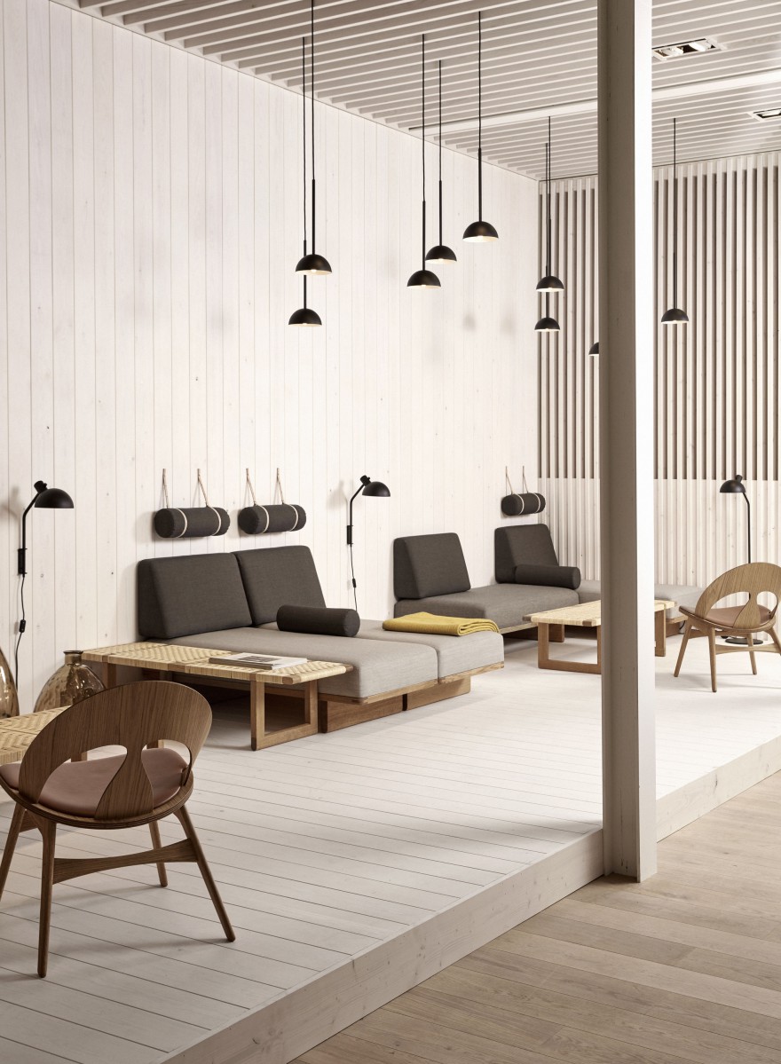 De Carl Hansen & Son stand in Stockholm... 
