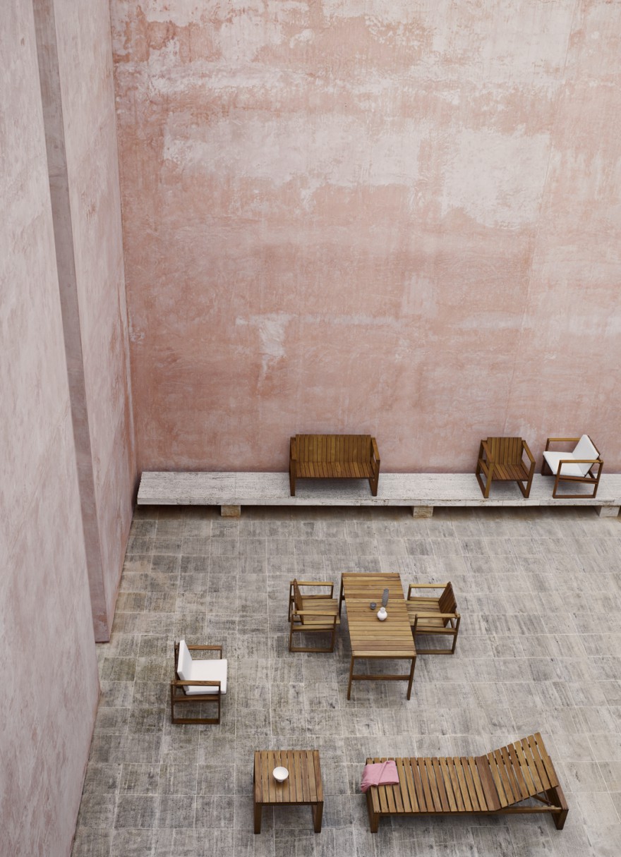 Bodil Kjaer outdoor meubelen, design 1965, Carl Hansen & Son 