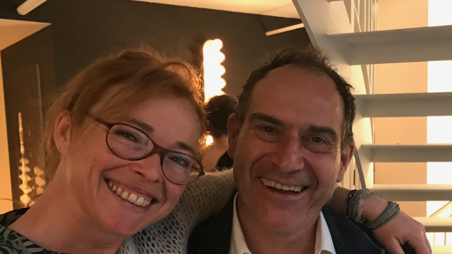 Joep Van Lieshout en Katrien Bellemans tijdens ICFF New York, 2018 